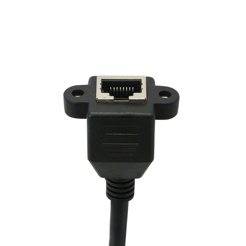 SinLoon RJ45 Ethernet Adapter Cable - 90 Degree Upward Male to Female Switch Adapter for CAT 5/CAT 6 LAN Socket Connector (Upward) - Image 5